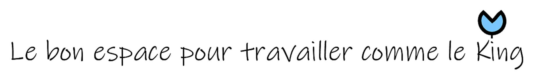 Le bon espace pour travailler comme un King